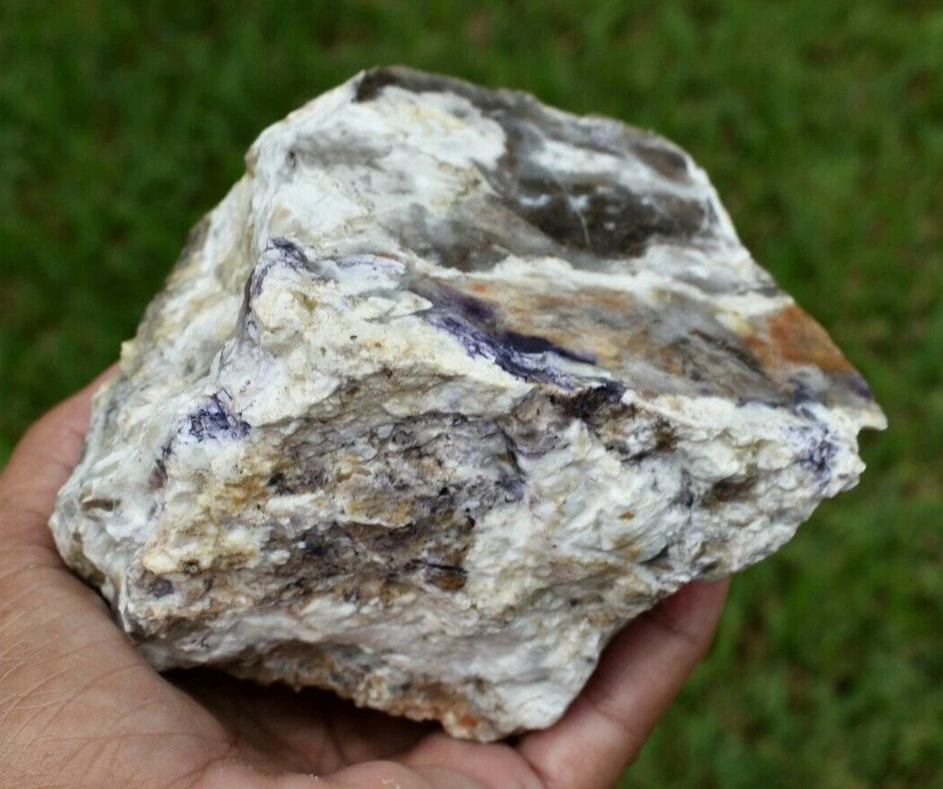 1.91 LB OPALIZED TIFFANY STONE ROUGH, Bertrandite, FLUORITE (R-ZA1)