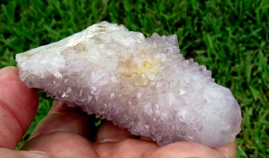 110 GM Natural Spirit Amethyst Quartz Crystal Quartz Spirit Cactus (LO)