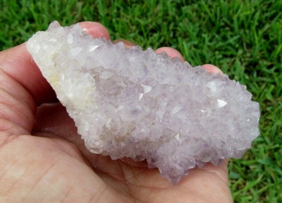 110 GM Natural Spirit Amethyst Quartz Crystal Quartz Spirit Cactus (LO)