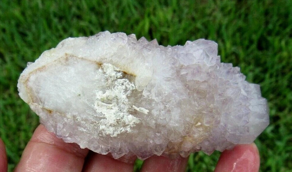 110 GM Natural Spirit Amethyst Quartz Crystal Quartz Spirit Cactus (LO)