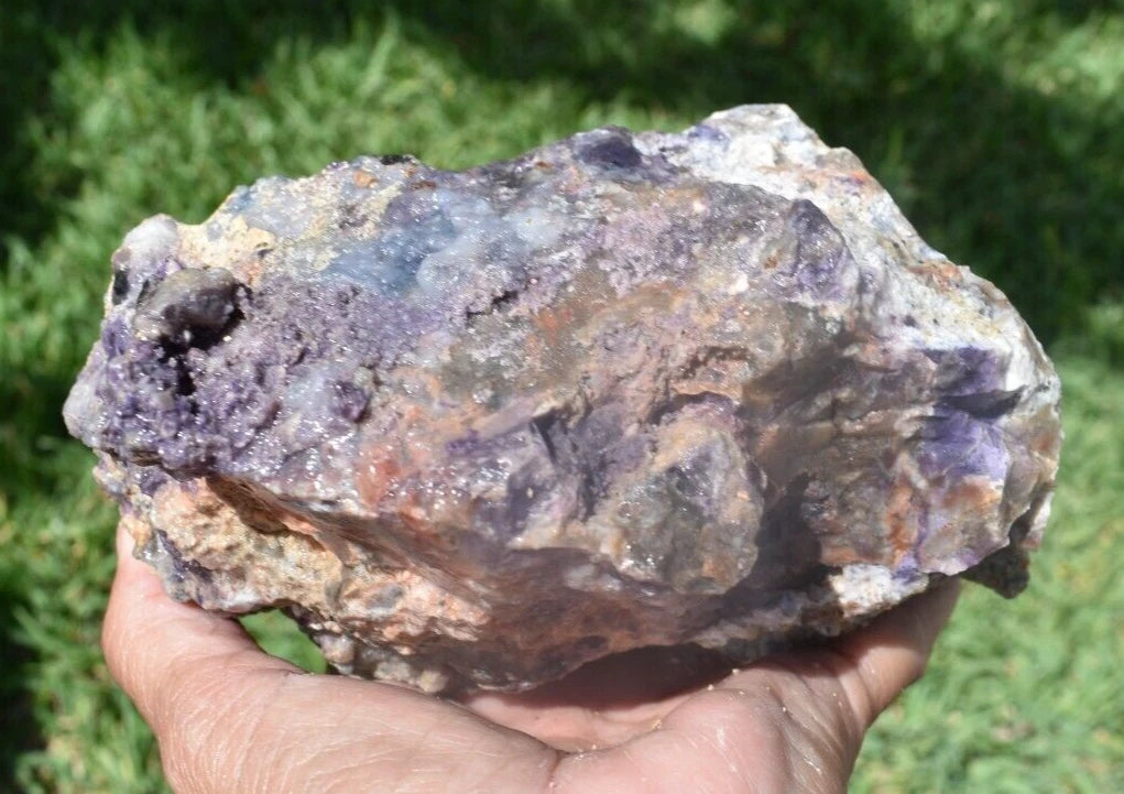 3.00 LB TIFFANY STONE ROUGH, BERTRANDITE, OPALIZED FLUORITE Utah (R-UYT)