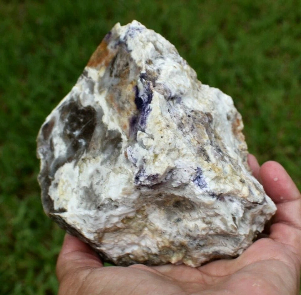 1.91 LB OPALIZED TIFFANY STONE ROUGH, Bertrandite, FLUORITE (R-ZA1)