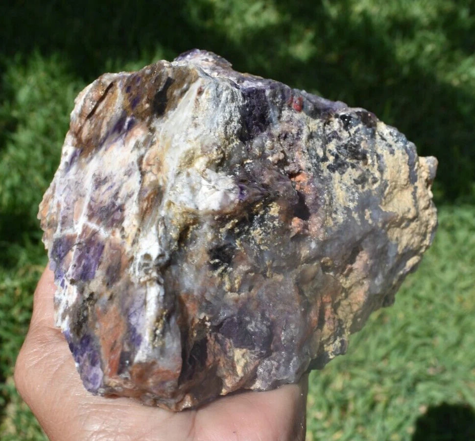 3.00 LB TIFFANY STONE ROUGH, BERTRANDITE, OPALIZED FLUORITE Utah (R-UYT)
