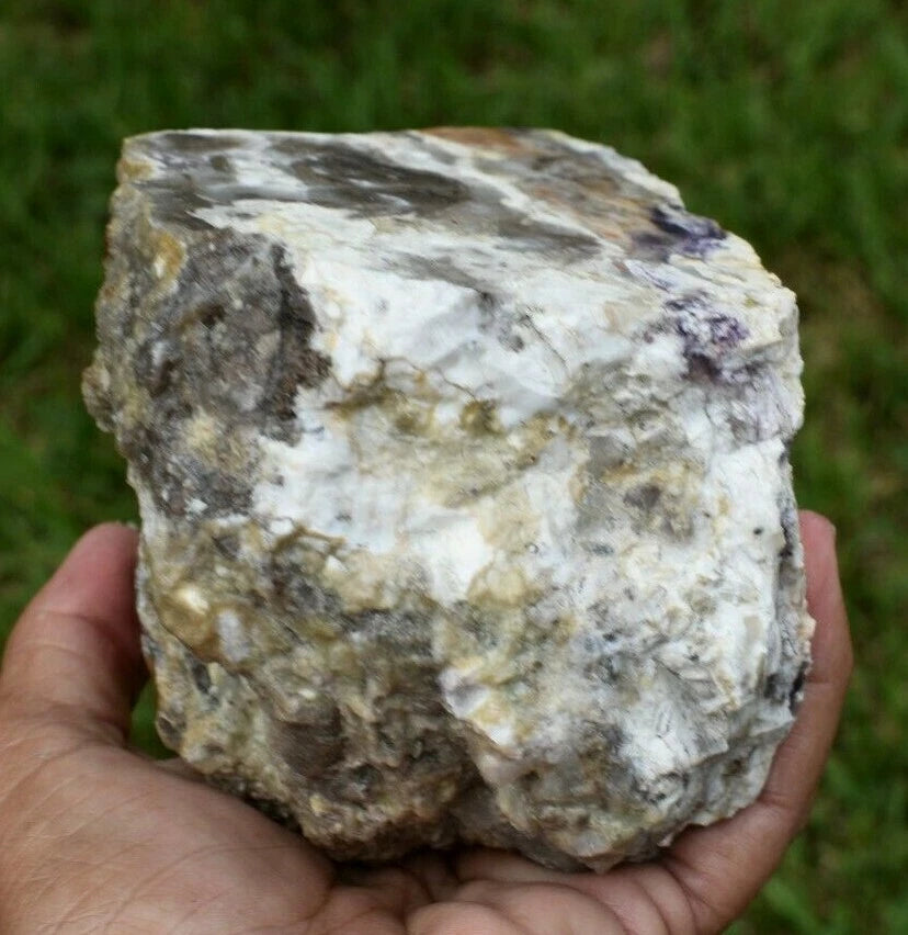 1.91 LB OPALIZED TIFFANY STONE ROUGH, Bertrandite, FLUORITE (R-ZA1)