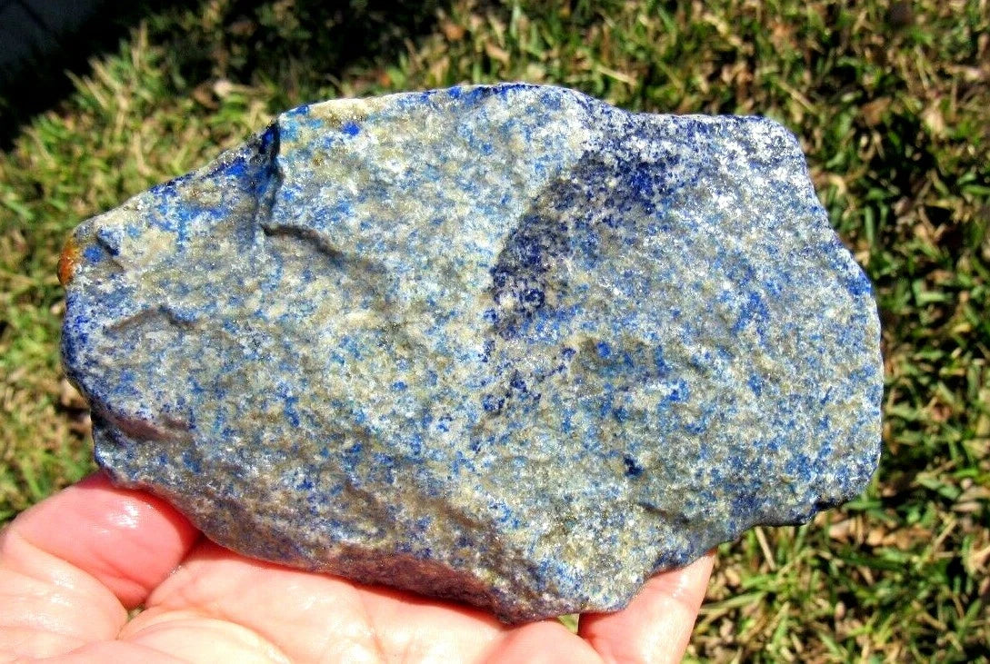0.80 LB AAA Lapis Lazuli/PyriteGemstones Minerals Specimens Rough (R-EP)