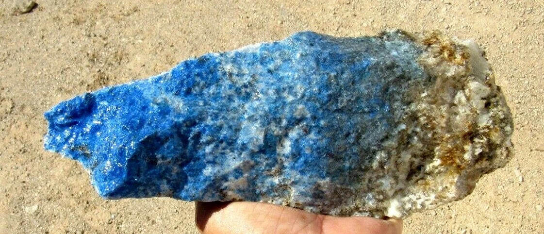 2.28 LB  AAA Afganistan Rough Lapis Lazuli  specimen (S-MB)