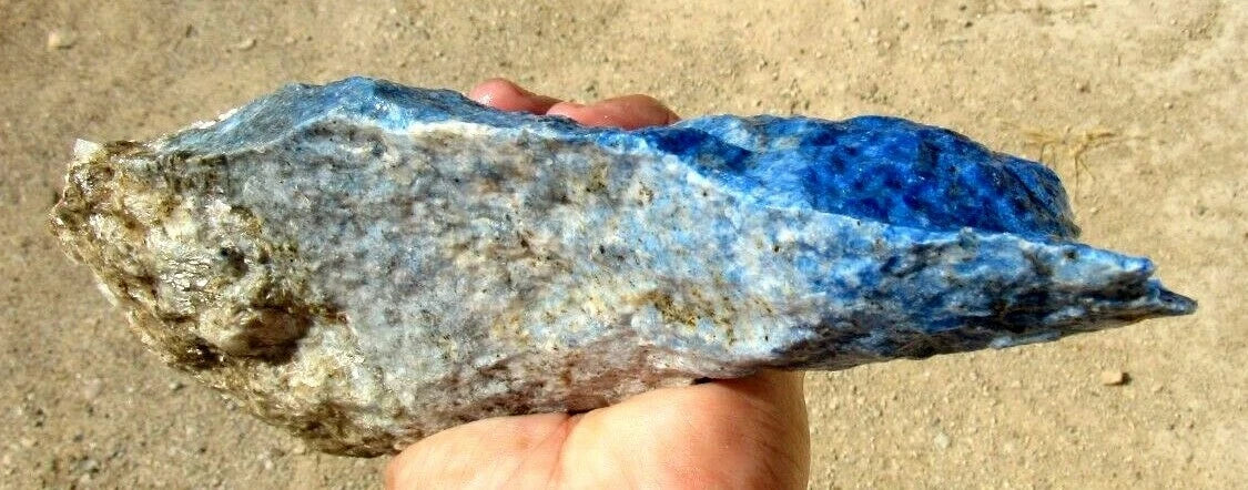 2.28 LB  AAA Afganistan Rough Lapis Lazuli  specimen (S-MB)