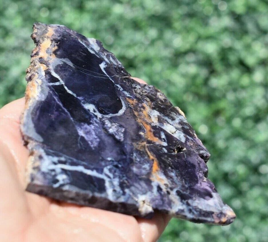 89 GM AAA PLUS TIFFANY STONE Slab, BERTRANDITE, OPALIZED FLUORITE Utah (R-BDW)