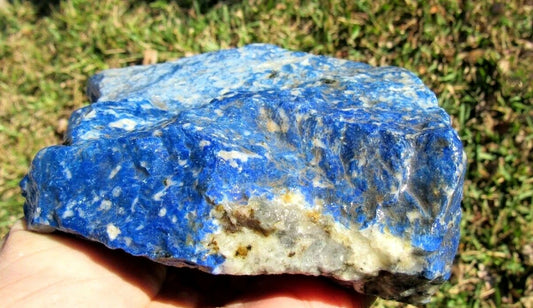 1.65 LB Lapis Lazuli Gemstones Minerals Specimens Rough (R-FC)
