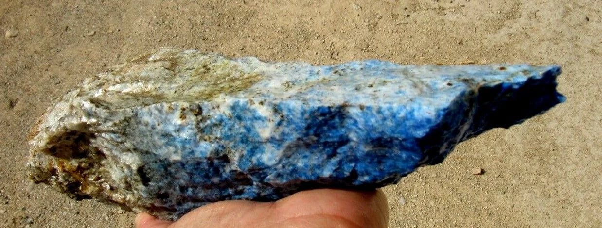 2.28 LB  AAA Afganistan Rough Lapis Lazuli  specimen (S-MB)