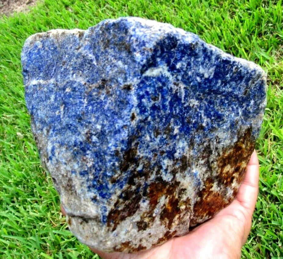 6.98 LB Lapis Lazuli/Pyrite Gemstones Minerals Specimens Rough (R-TV)