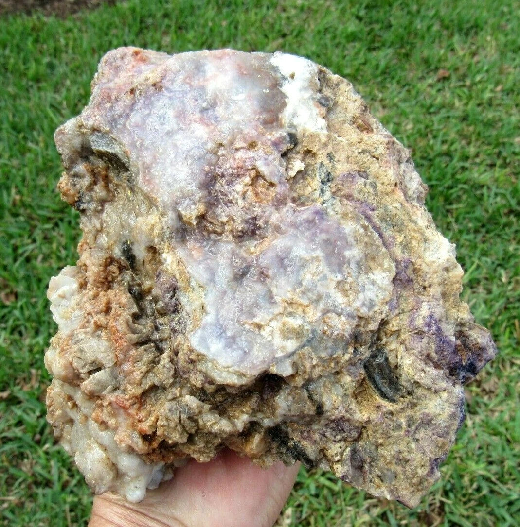 2.87 LB Opalized TIFFANY STONE ROUGH, BERTRANDITE, OPALIZED FLUORITE Utah (R-5R)