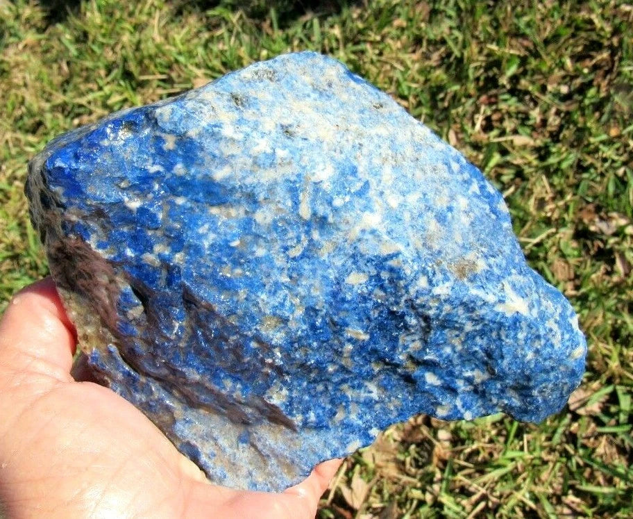 1.65 LB Lapis Lazuli Gemstones Minerals Specimens Rough (R-FC)
