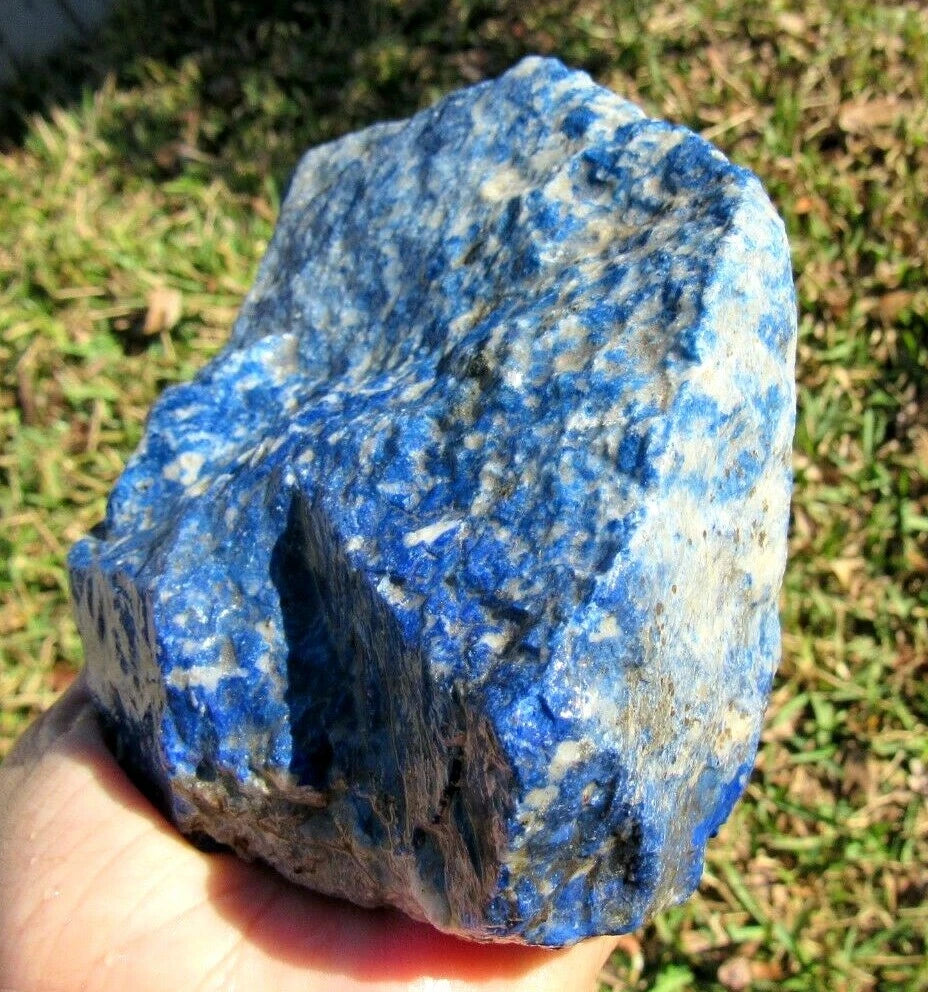 1.65 LB Lapis Lazuli Gemstones Minerals Specimens Rough (R-FC)