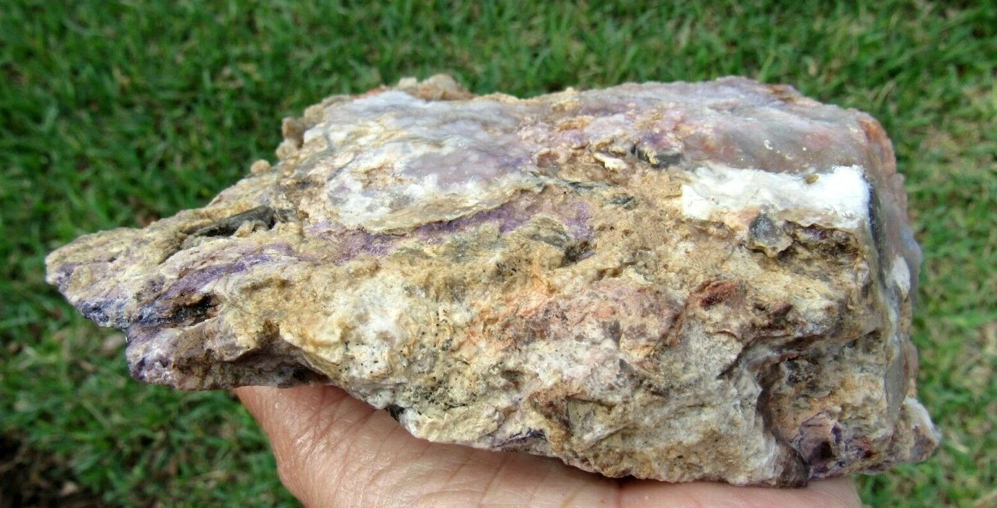 2.87 LB Opalized TIFFANY STONE ROUGH, BERTRANDITE, OPALIZED FLUORITE Utah (R-5R)