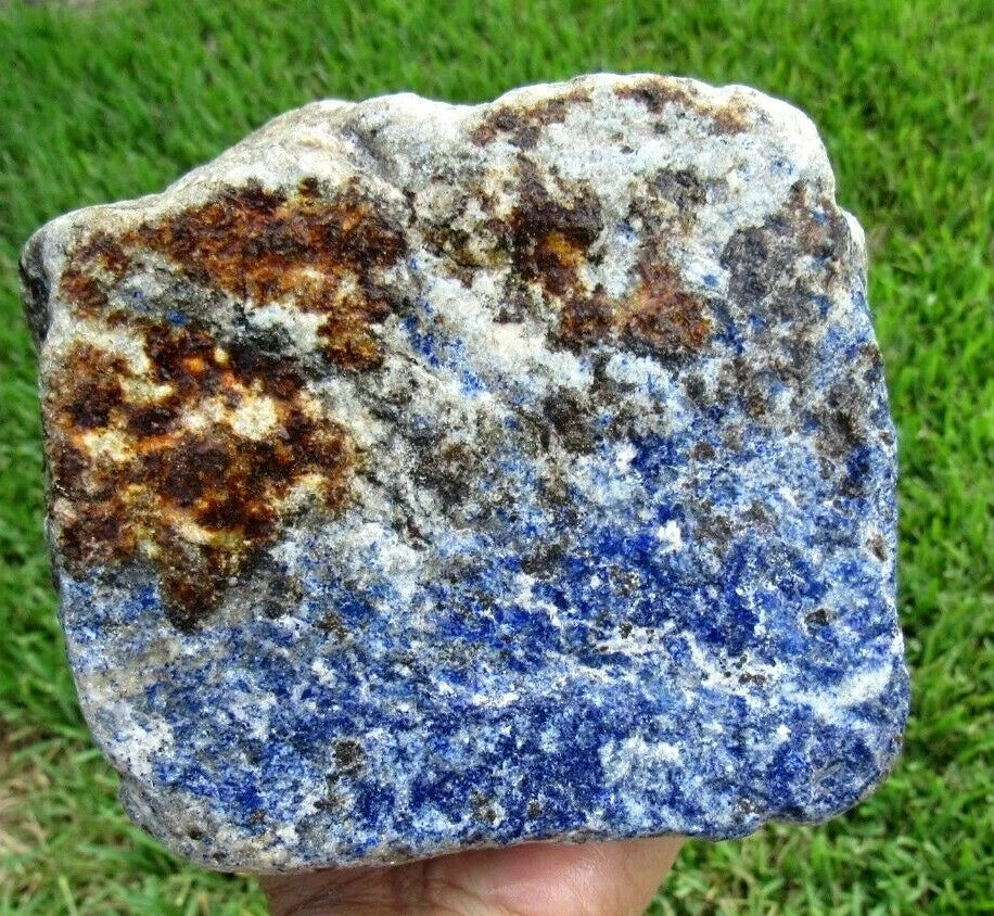 6.98 LB Lapis Lazuli/Pyrite Gemstones Minerals Specimens Rough (R-TV)