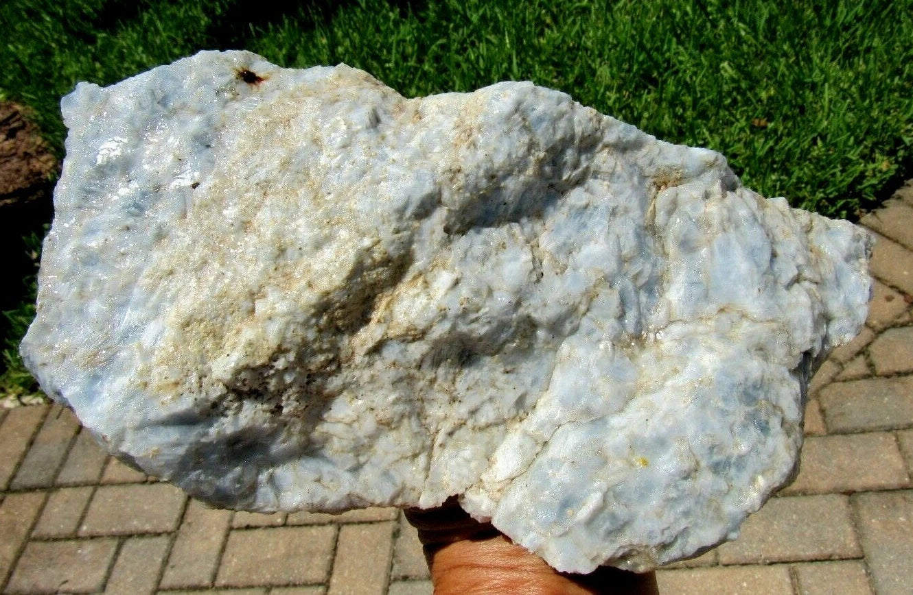 3.52 LB Blue Calcite Lapidary Rough (R-RT)
