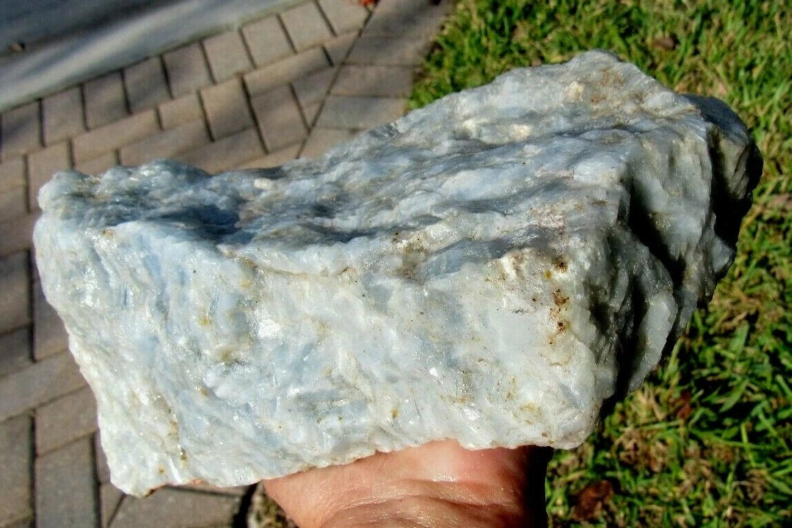 4.72  LB  Blue Calcite Rough specimen (S-GF)