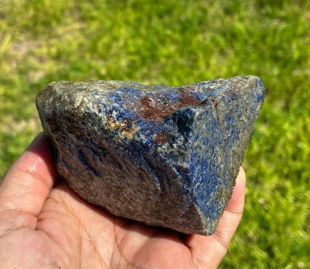 0.86 LB Lapis Lazuli/Pyrite Gemstones Minerals Specimens Rough (R-UPK)
