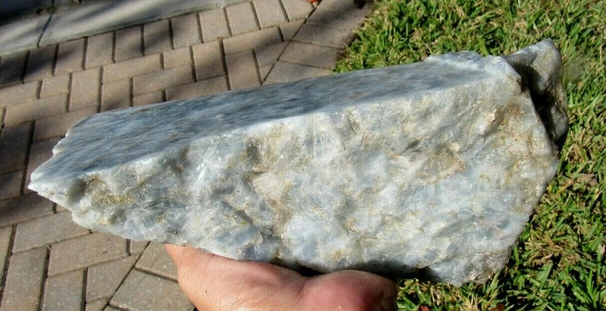 4.72  LB  Blue Calcite Rough specimen (S-GF)
